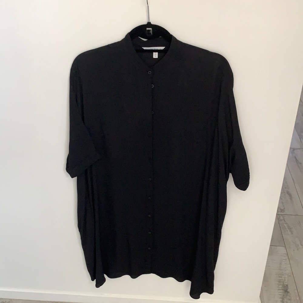 & other stories black dress w pockets